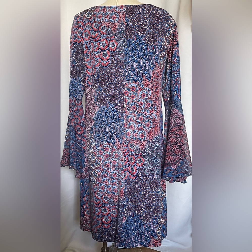 Ronni Nicole paisley shift dress - Picture 2 of 6